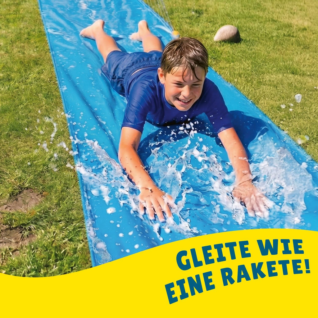 Cup Ventri 10 m Slip and Slide Wasserrutsche Bauchwegplane Wasserspiel