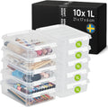 Smartstore Aufbewahrungsbox Classic mit Deckel stapelbar 10er Set