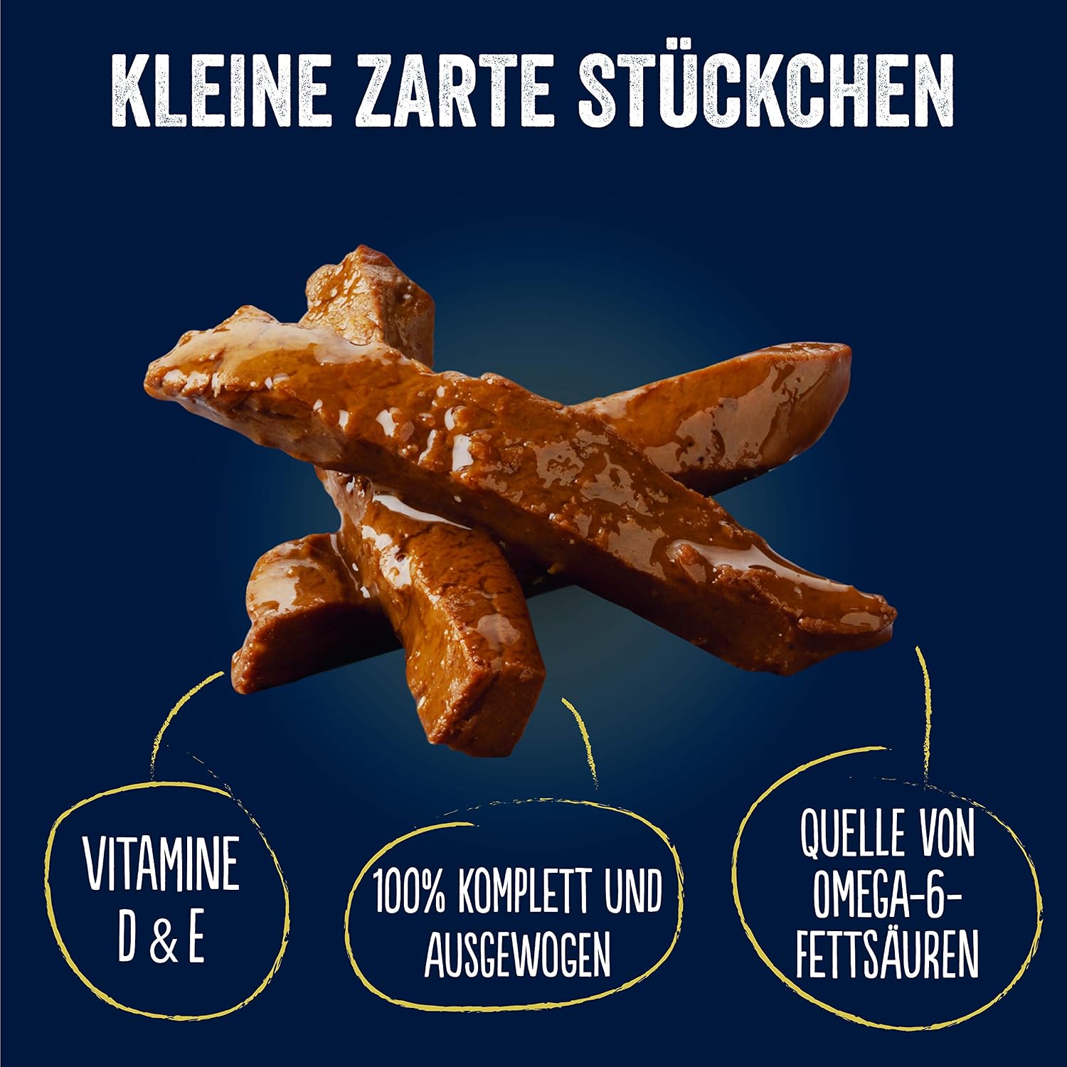 Felix Tasty Shreds Katzenfutter nass in Sauce 6 x verschiedene Sorten