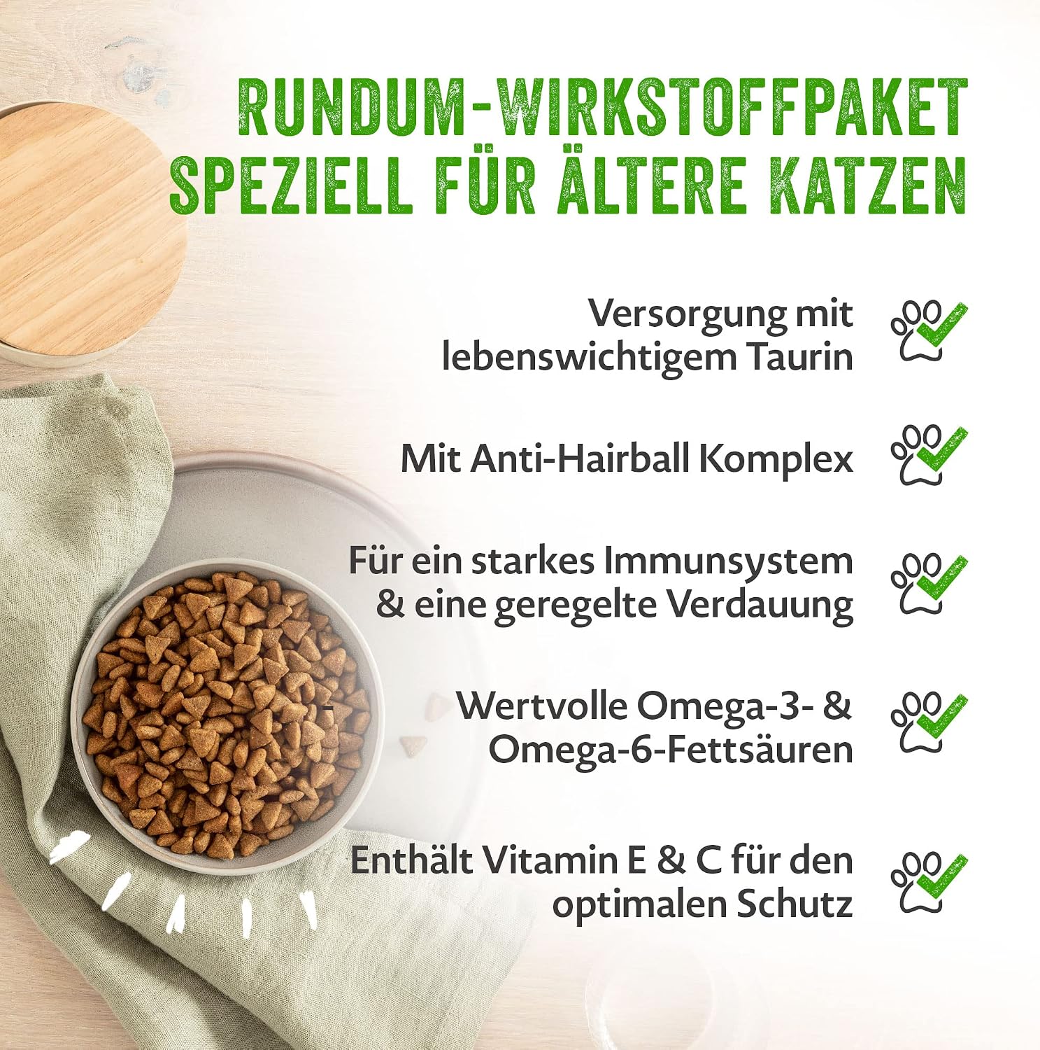MERA Cats Nature Huhn Senior Nassfutter 12x85g fuer aeltere Katzen versch