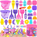 Sandspielzeug 49-teiliges Set mit Eimer Schaufel Foermchen Kinder Strandspielzeug