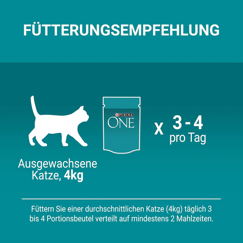 Purina ONE Sterilcat Nassfutter Lachs verschiedene Sorten 26 x