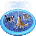 Peteast faltbarer Hundepool 51inch-87inch rutschfest 0,58 mm