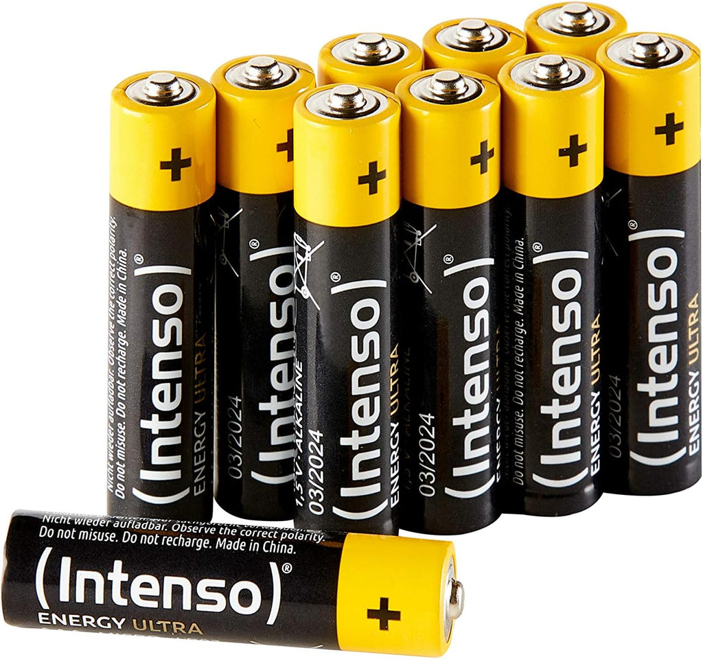 Intenso Energy Ultra AAA LR03 Micro Alkaline Batterien 24 Stueck Gelb-Schwarz