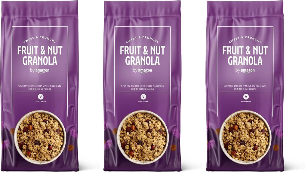 Knusper Muesli Frucht Nuss Fruehstueck