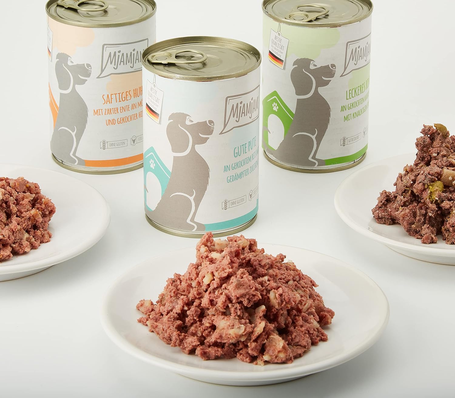 Hunde Nassfutter Mixpaket 400g verschiedene Geschmacksrichtungen