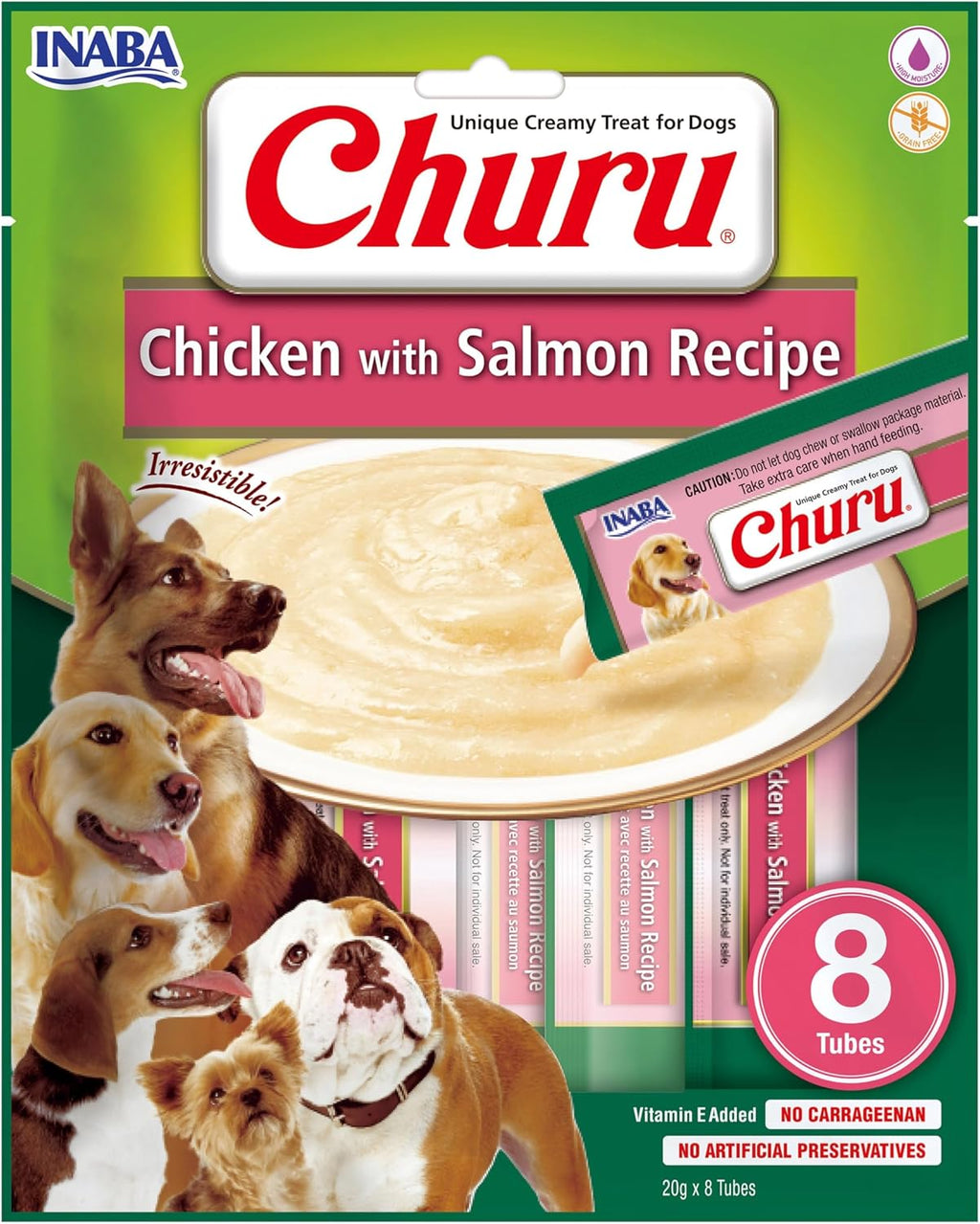 INABA Churu Rolls Hundesnack verschiedene Sorten Huhn