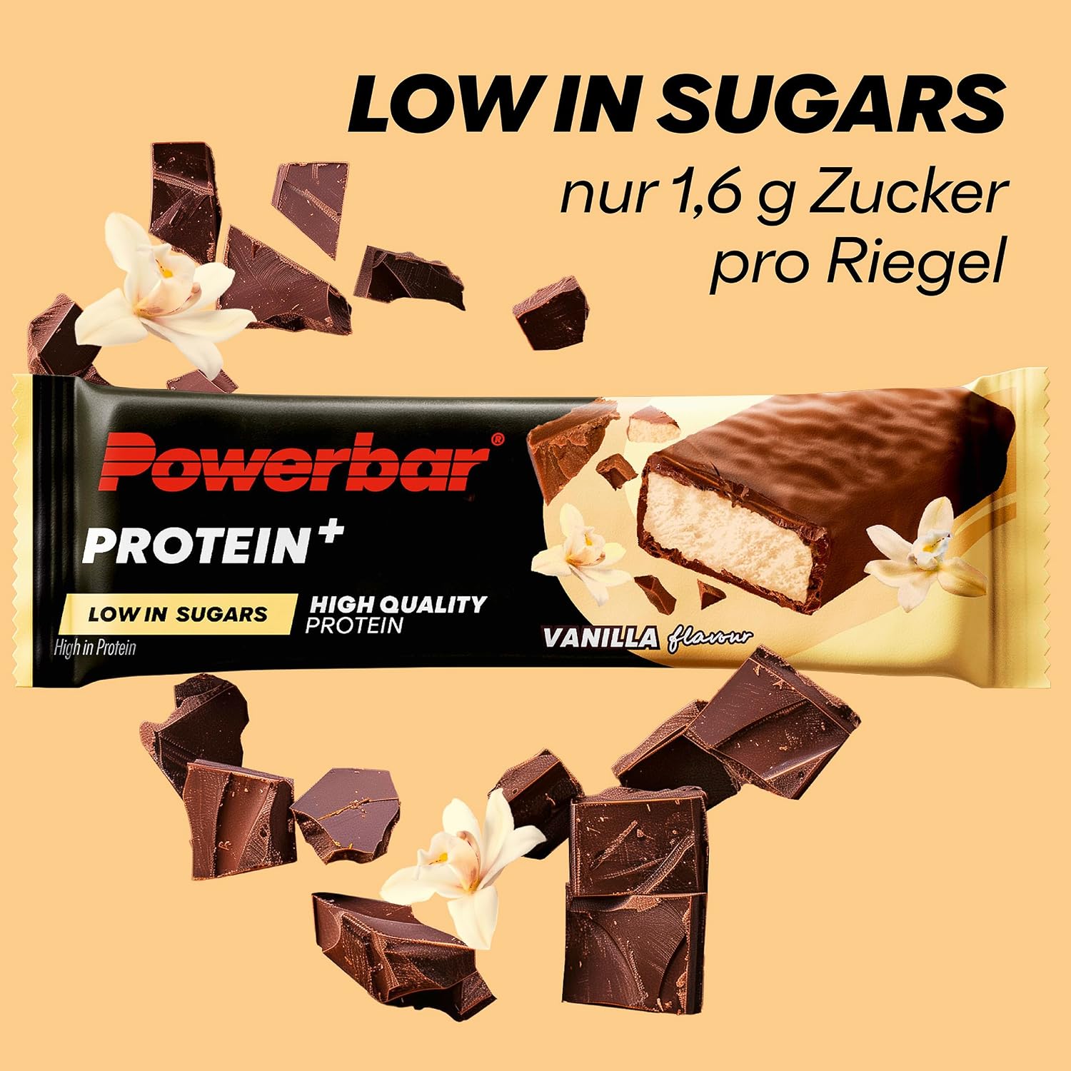 Protein Plus Low Sugar Riegel Vanille 16 x, verschiedene Sorten