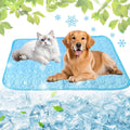 Hundekuehlmatte 100x70 cm selbstkuehlend waschbar fuer Boden Sofa Auto