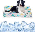 Selbstkuehlende Kuehlmatte fuer Hund & Katze 100x70 cm Grau - Outdoor/Auto/Innen