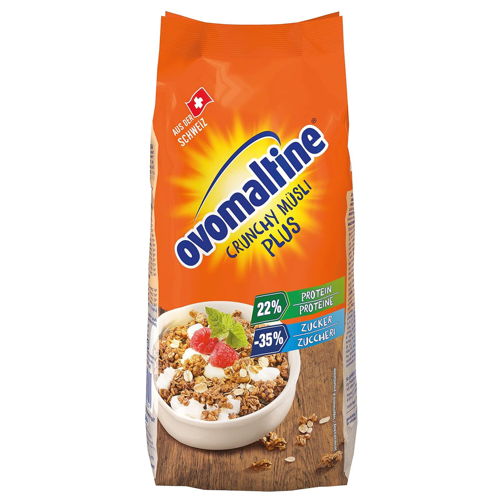 Ovomaltine Crunchy Protein Muesli Cerealien