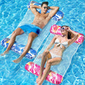 WEARXI Luftmatratze XL 4-in-1 Wasserhaengematte Pool 2er Set Zubehoer