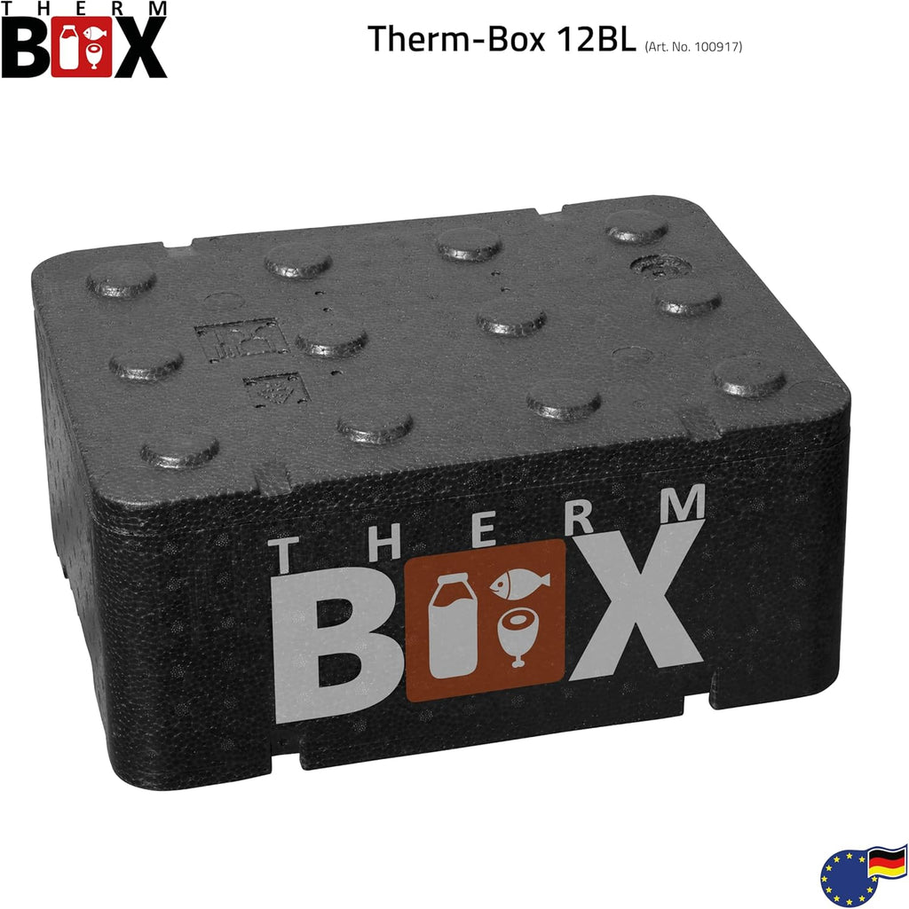 THERM BOX Styropor Isolierbox 12 Liter Innen 36x26x13 cm Thermobehaelter