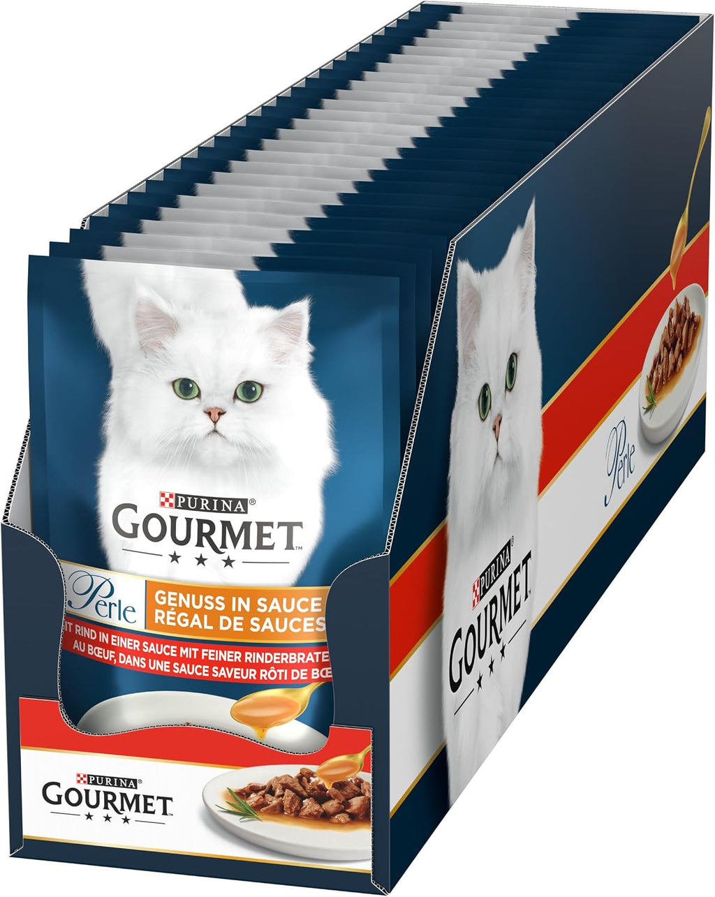 Gourmet Perle Katzenfutter Nass Huhn 26 x verschiedene Sorten