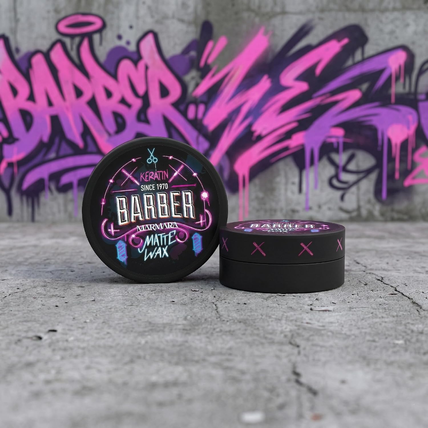 Marmara Keratin Hair Wax 150 ml matt Haarwachs starker Halt Maenner