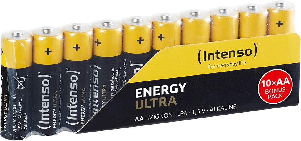 Intenso Energy Ultra AAA LR03 Micro Alkaline Batterien 24 Stueck Gelb-Schwarz
