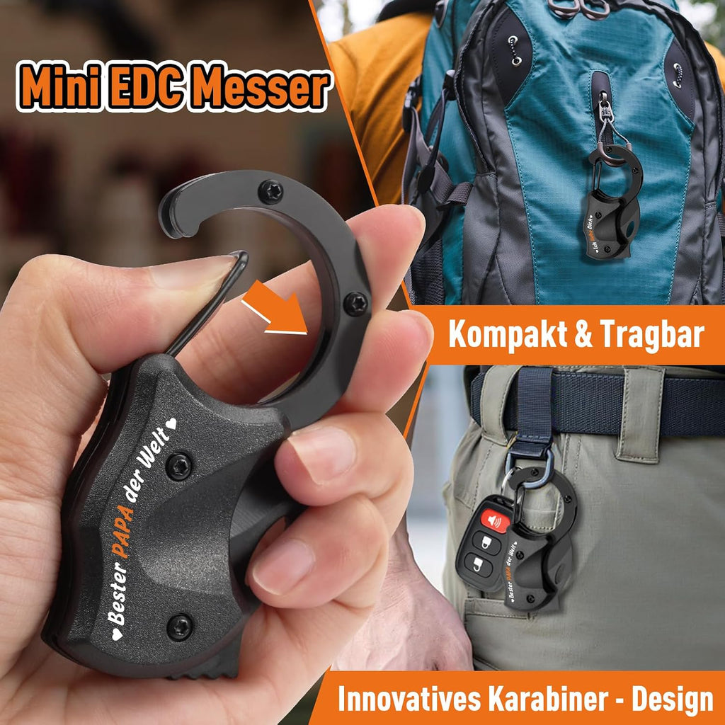 ZOOI Taschenmesser Klappmesser Multitool Outdoor Geschenk fuer Maenner