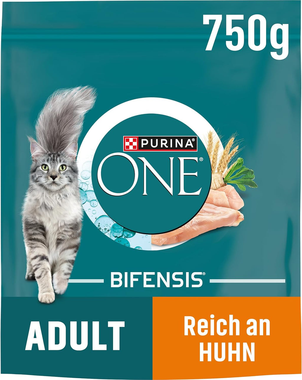 Purina ONE BIFENSIS Adult Katzen Trockenfutter Huhn 6x750g