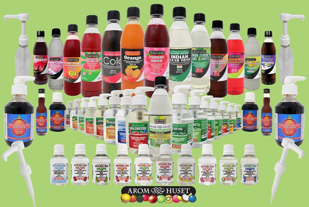 Indian Tonic Sirup Konzentrat zuckerfrei verschiedene Sorten