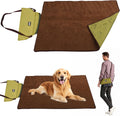 Faltbare wasserdichte Hundedecke 100×70 cm mit Tasche - weich, waermend