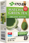 Ito En Bio Matcha Gruentee Sticks 12 Sachets Pulver Tee