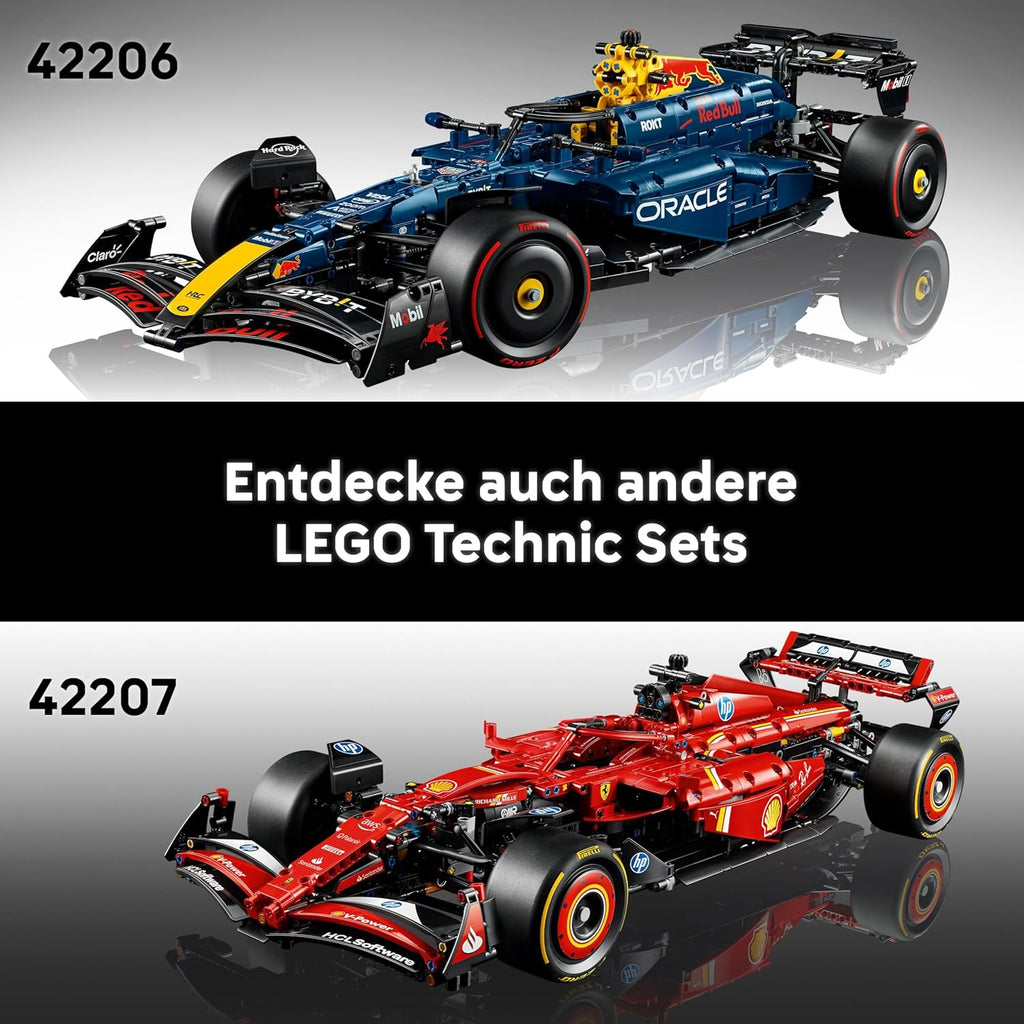 LEGO Technic Ferrari SF-24 Formel 1 Rennwagen Modellbau fuer Erwachsene