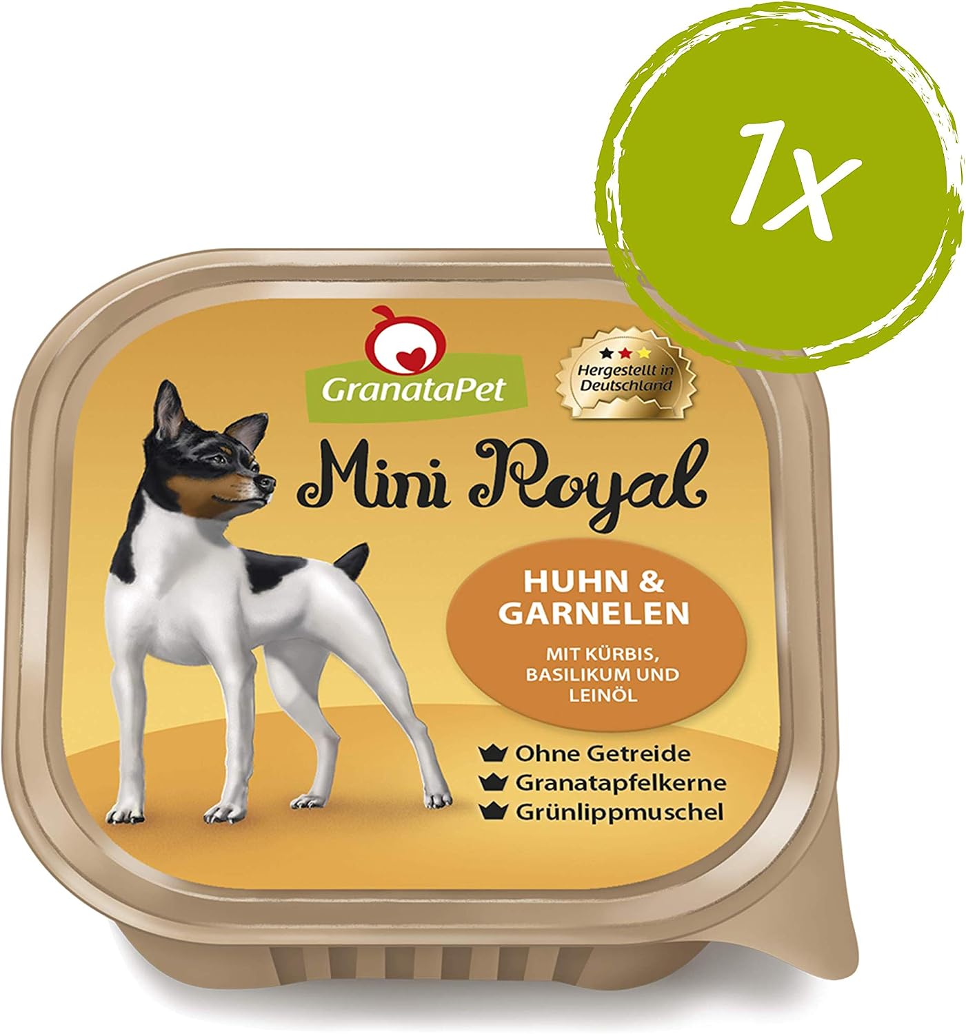GranataPet Mini Royal Nassfutter Hund Multipack 6x150 g ohne Getreide -1,65k