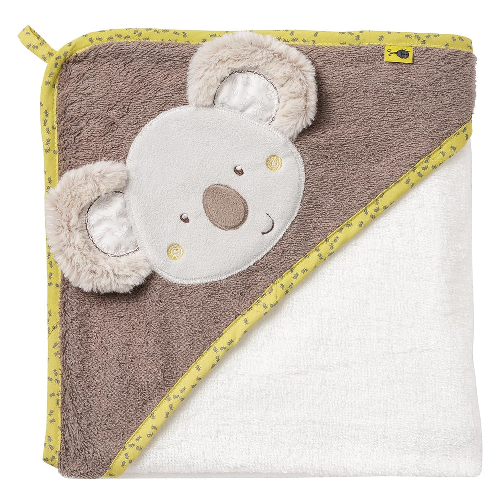Kapuzenhandtuch Baby Lama 90x90 cm Kuscheliges Badetuch fuer Neugeborene
