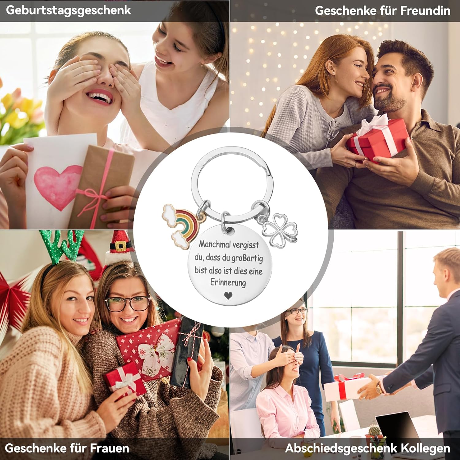 Schluesselanhaenger Geschenk fuer Frauen Geburtstagsgeschenk Freundin Mama Schweste