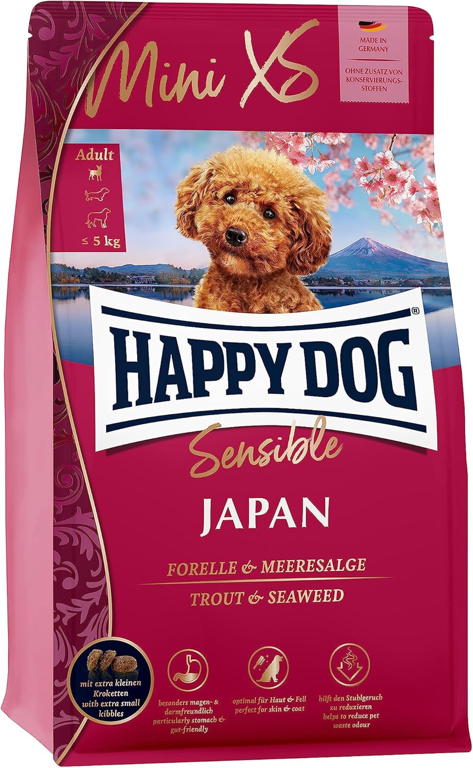Happy Dog Supreme Mini XS Bali Haehnchen mit Kurkuma verschiedene Sorte