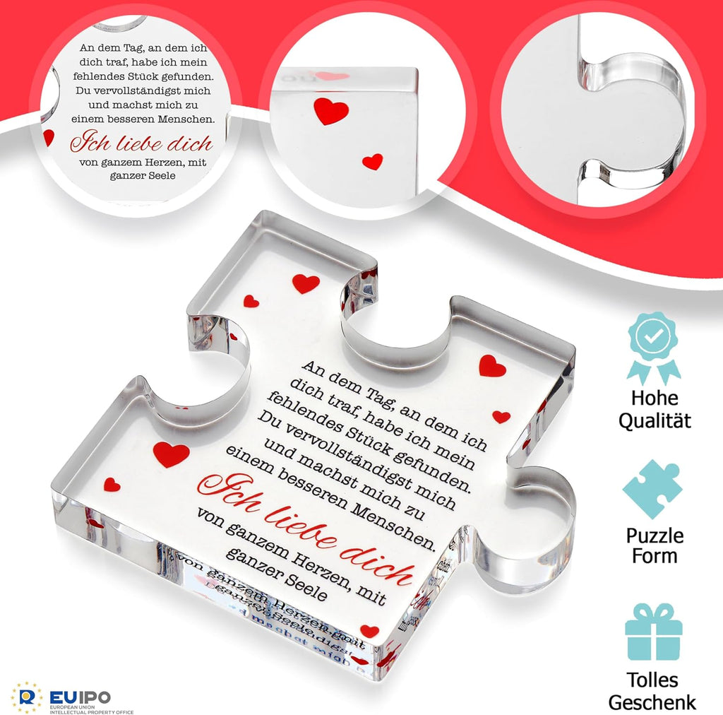 VELENTI Geschenk fuer Paare Valentinstag Jahrestag Hochzeitstag Romantik