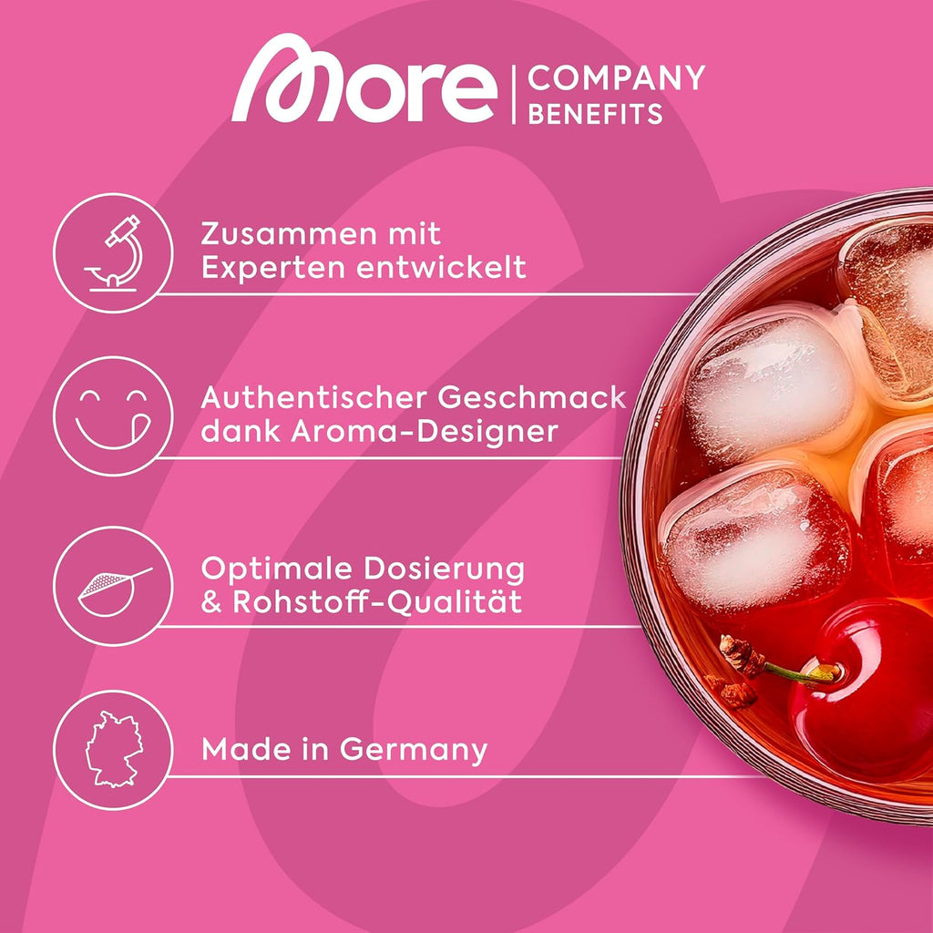 MORE Clear Glow Peptides Wassermelone unterstuetzt Muskeln Haut Gelenke Seh