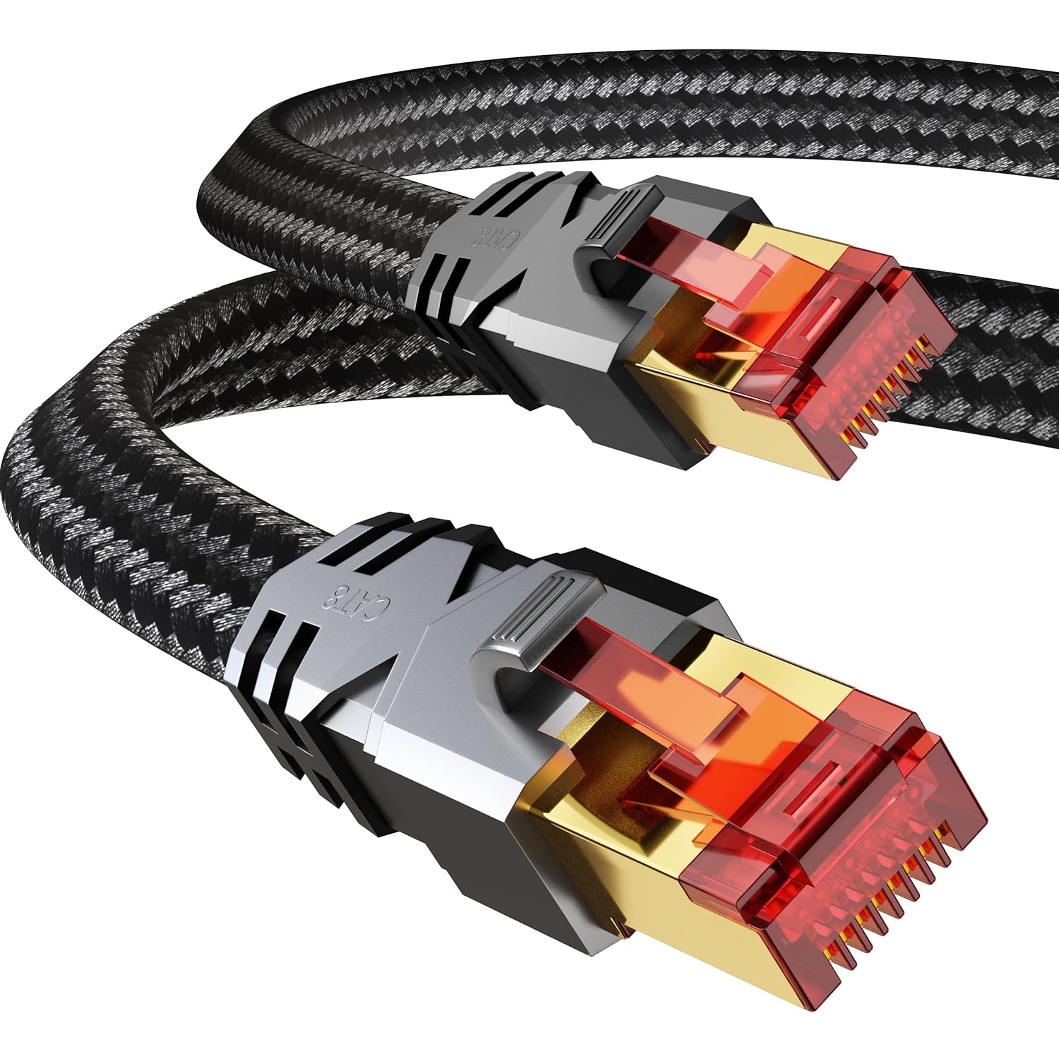 CAT8 LAN Kabel 0,25m-31m 5m 40 Gbps 2000 MHz Ethernet RJ45