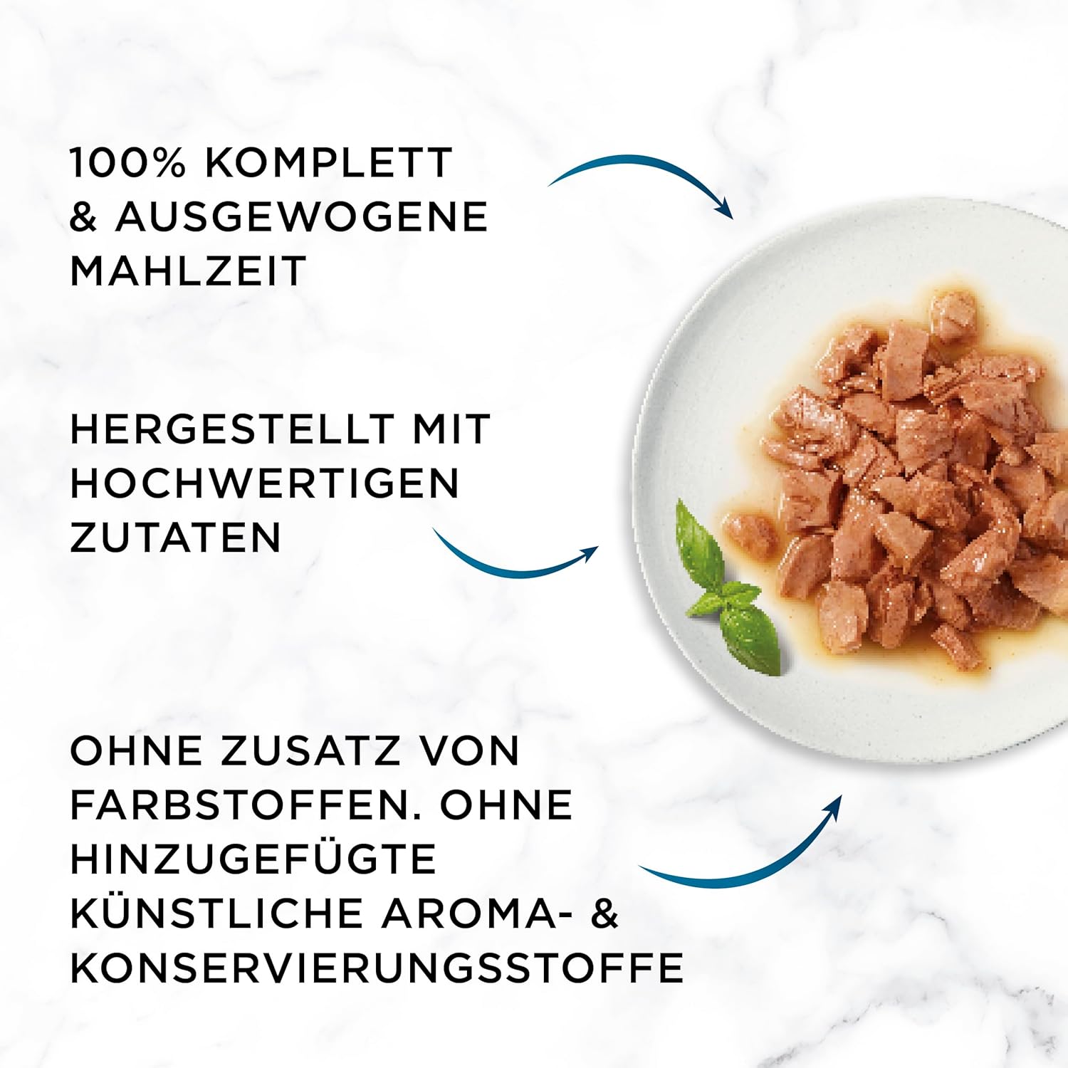 Gourmet Perle Katzenfutter nass Streifen Mix 12 x 85 g verschiedene So