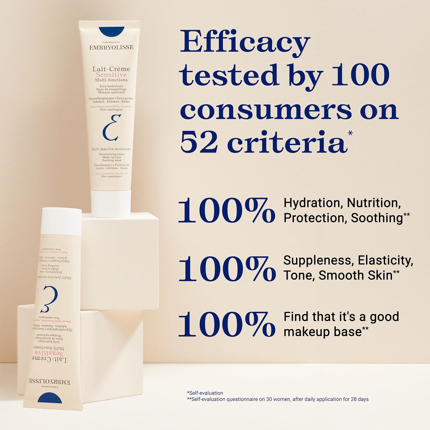 Lait-Crème Sensitive 100 ml Gesichtscreme fuer empfindliche Haut