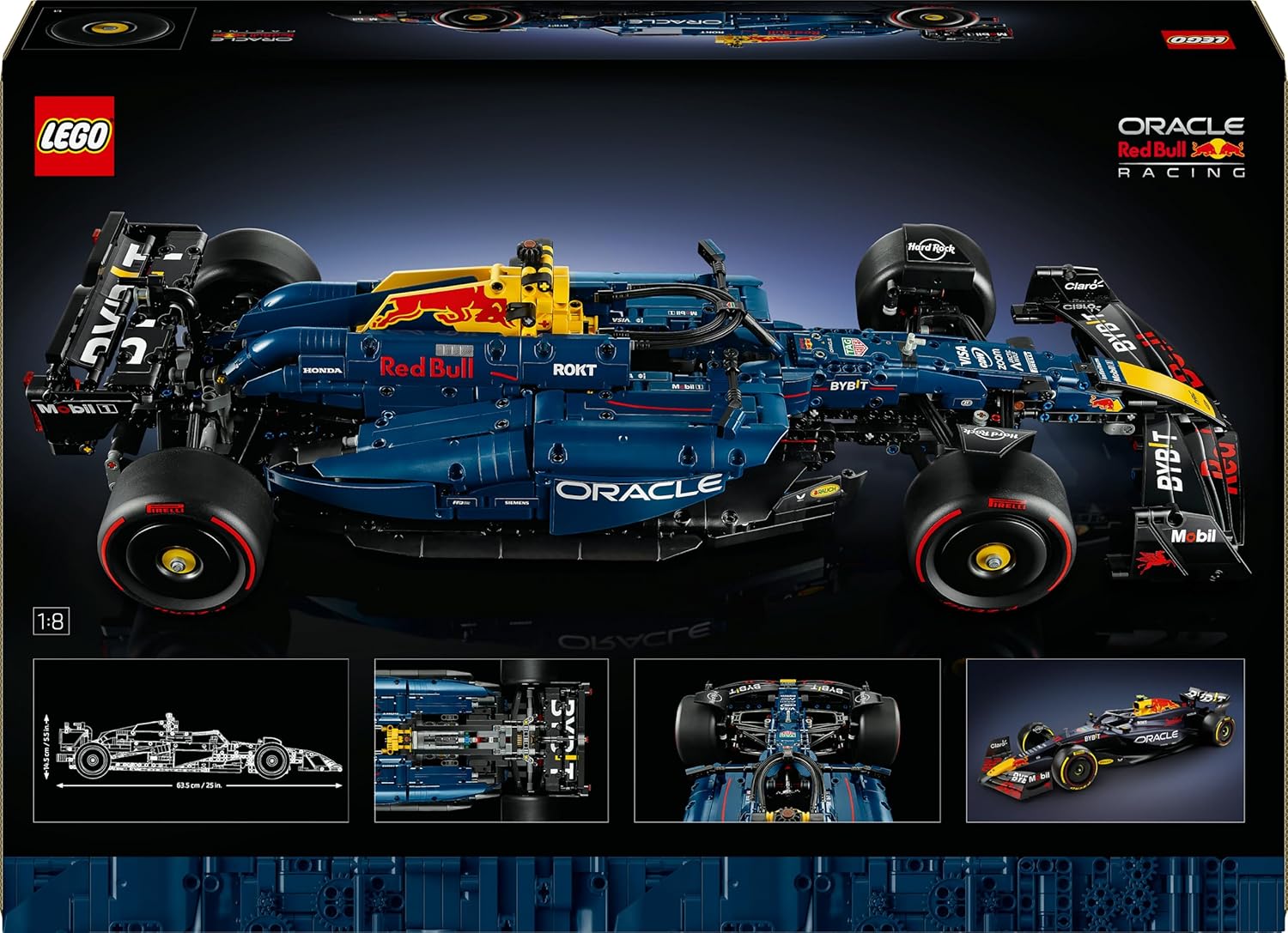 LEGO Technic Ferrari SF-24 Formel 1 Rennwagen Modellbau fuer Erwachsene