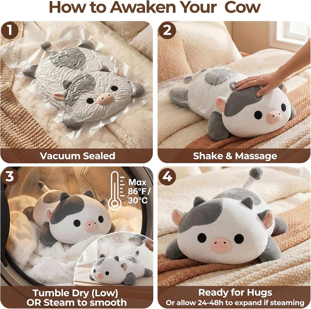 Plueschkissen fuer Katzen 33-51cm Kawaii Kuscheltier verschiedene Sorten