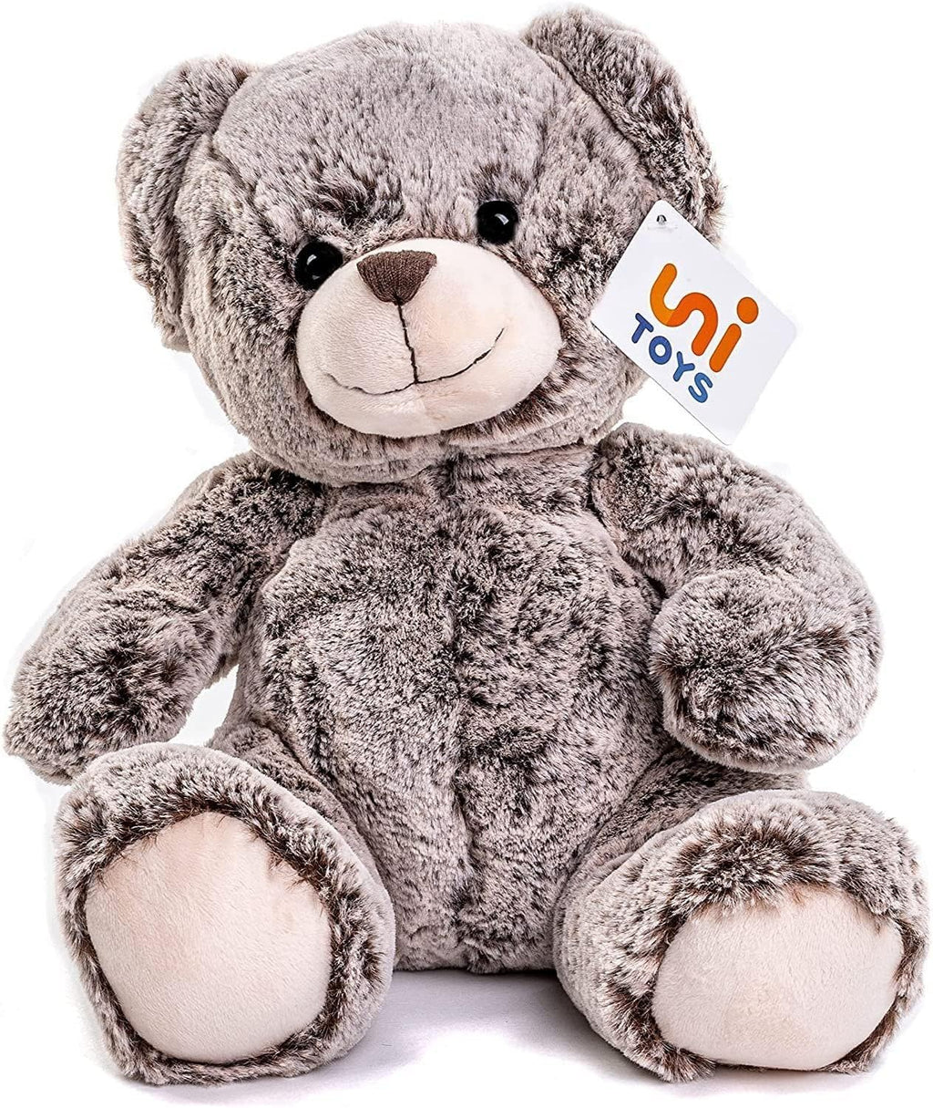 Uni-Toys Teddybaer Plueschtier 24 cm hellbraun superweich Kuscheltier