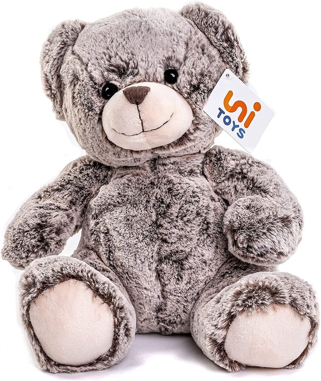 Uni-Toys Teddybaer Plueschtier 24 cm hellbraun superweich Kuscheltier