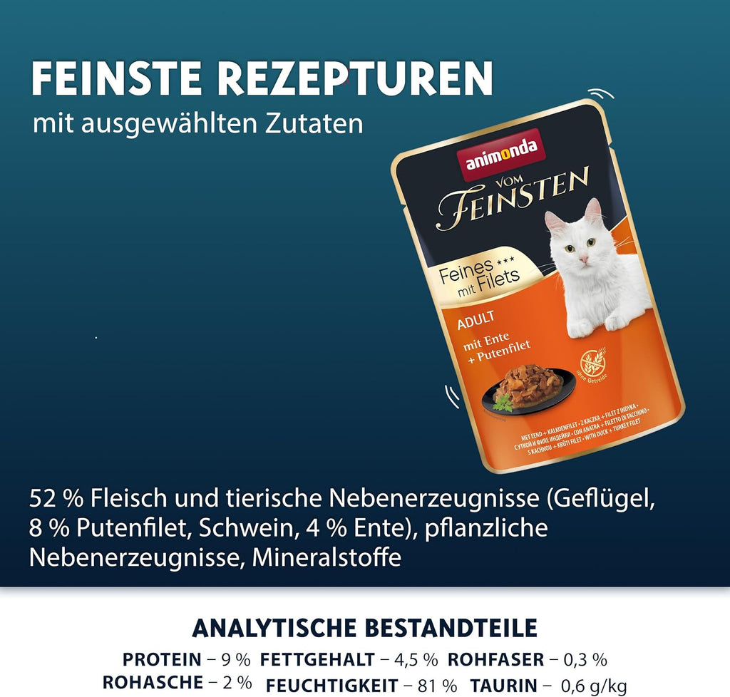 Katzennassfutter Selection Filets 8er bis 18er Pack verschiedene Sorten