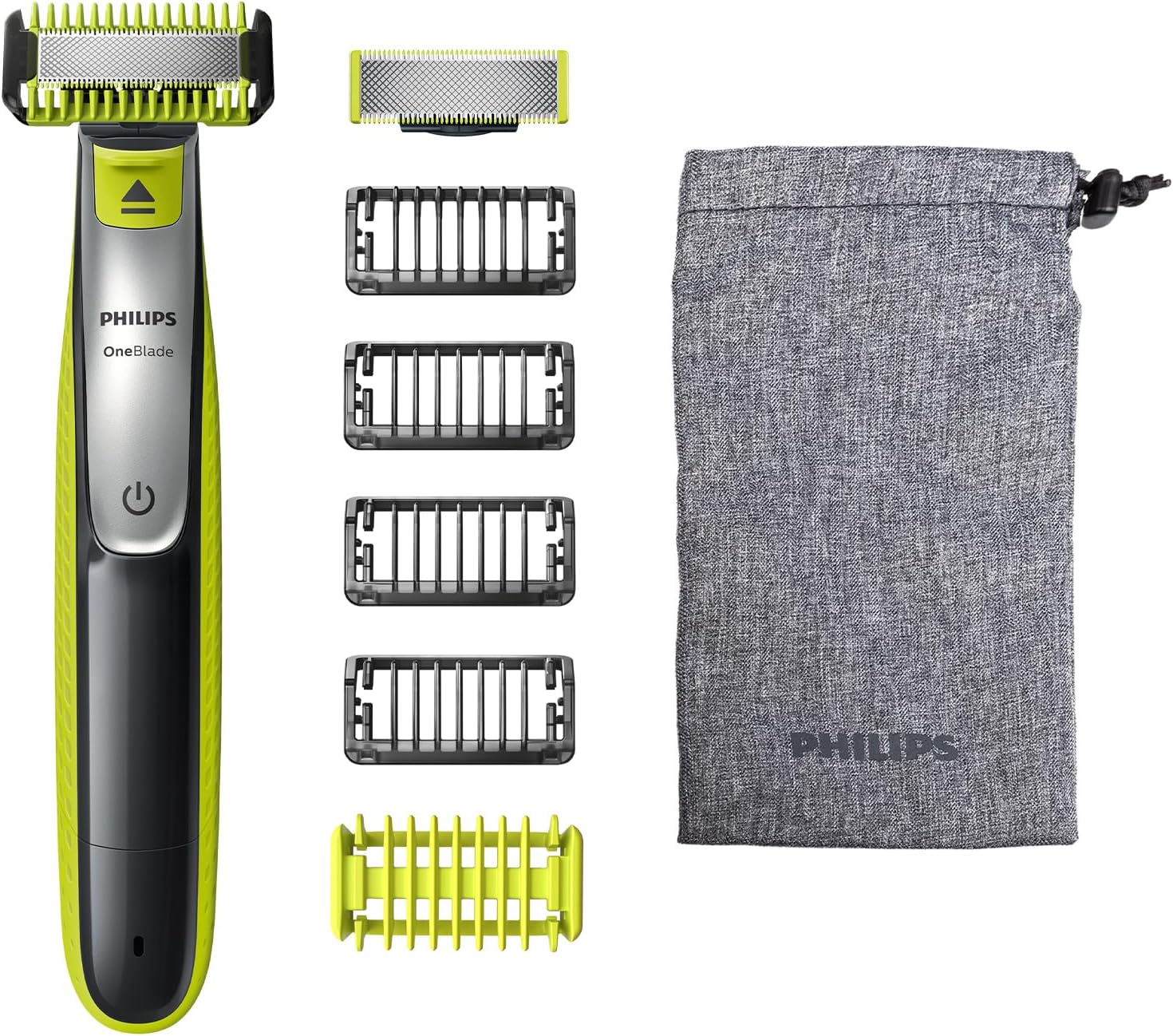 Philips OneBlade 360 QP2834 Gesicht und Koerper Rasierer Trimmer nass/trocken