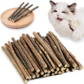 OSDUE Katzenminze Matatabi Kausticks 32 Stueck fuer Zahnpflege, Mundgeruch