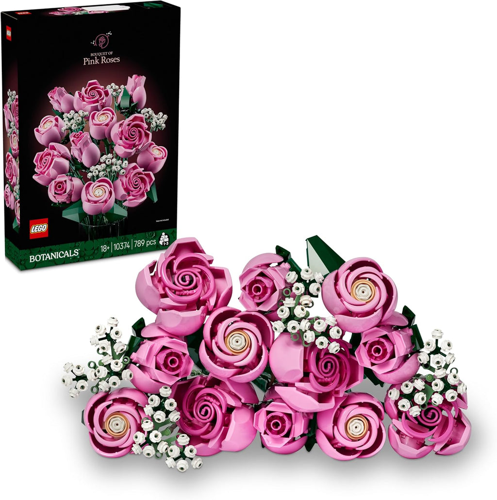 LEGO 10328 Botanicals Rosenstrauss Set Kunstblumen Deko Modell Bauset