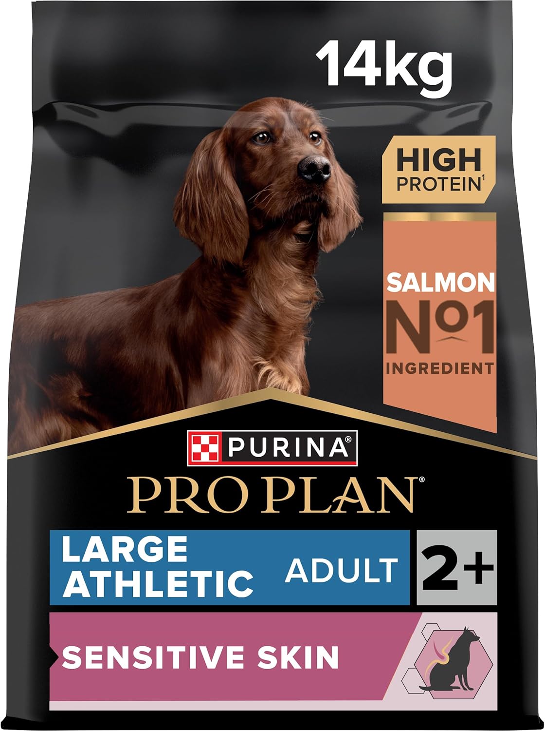 Pro Plan Large Athletic Adult Sensitive Skin Trockenfutter Lachs 14 kg