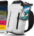 Nordlight Dry Bag 10 L wasserdichter Packsack mit Schultergurt und Handyhuelle We