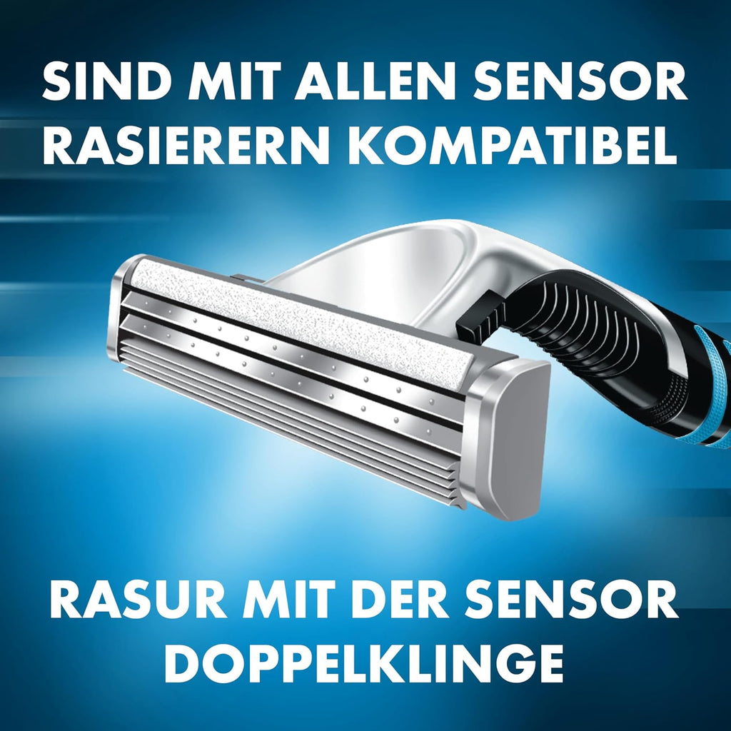 Gillette Sensor Excel Rasierklingen Herren 10 Stueck Ersatzklingen