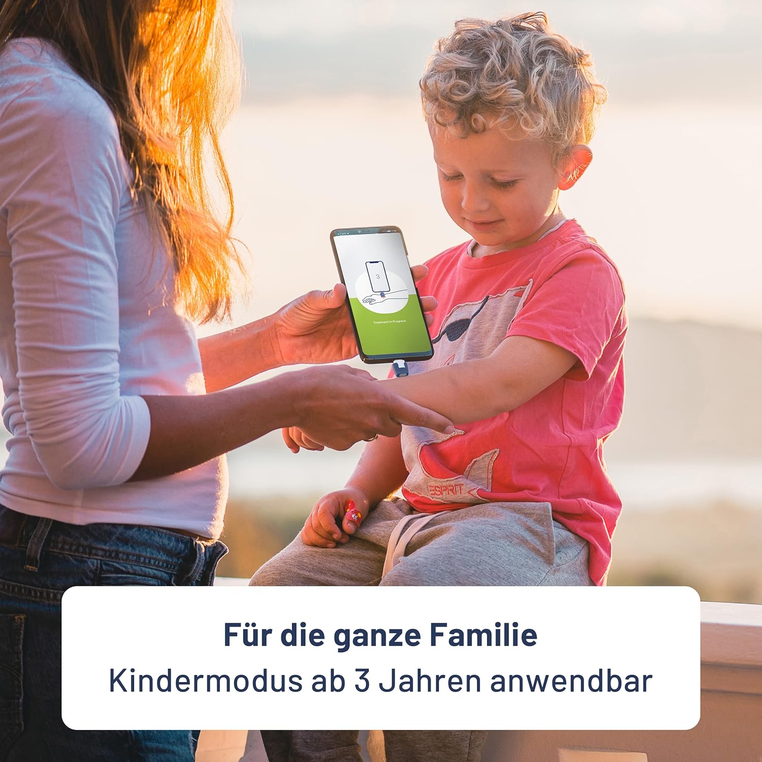 heat it Insektenstichheiler USB-C fuer Smartphone Juckreiz- und Schmerzbehandlung
