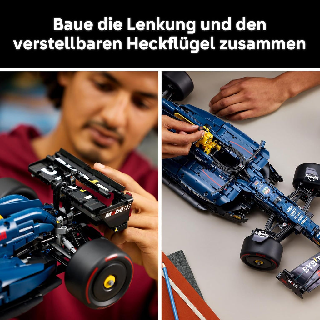 LEGO Technic Ferrari SF-24 Formel 1 Rennwagen Modellbau fuer Erwachsene