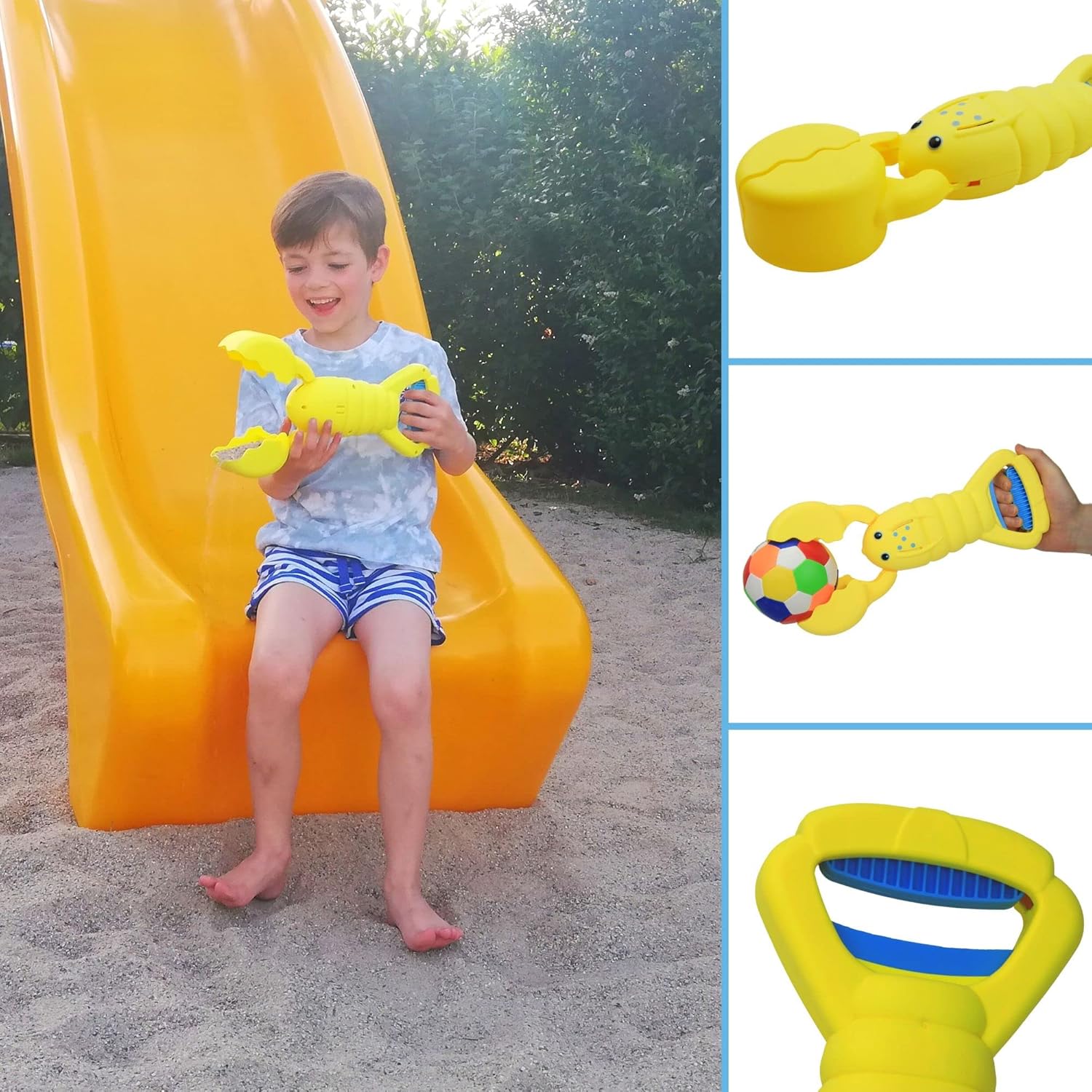 Hummer Sandgreifer 34 cm Sandspielzeug fuer Kinder Strandspielzeug