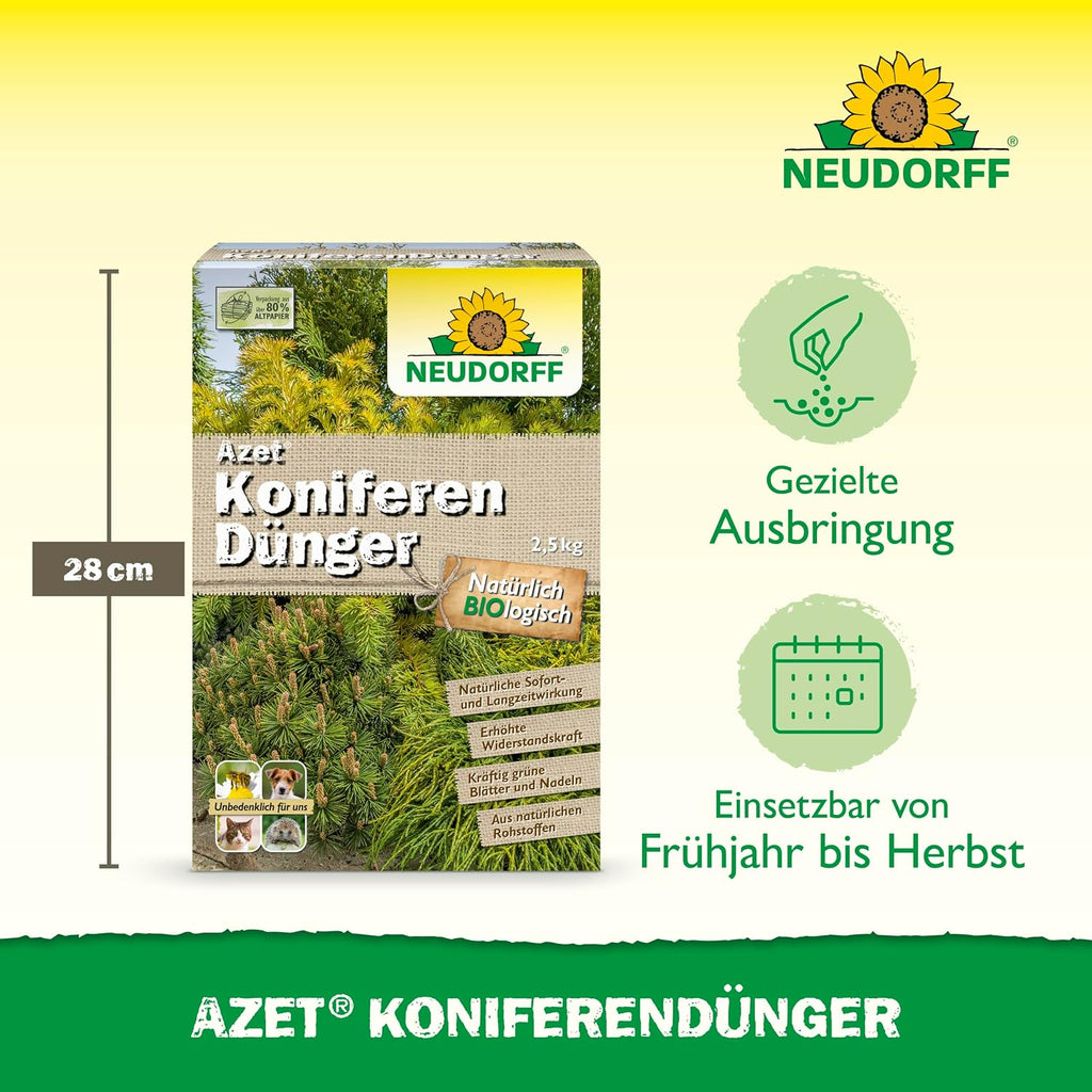 Neudorff Azet Koniferenduenger Eisen Langzeitwirkung fuer Gruen